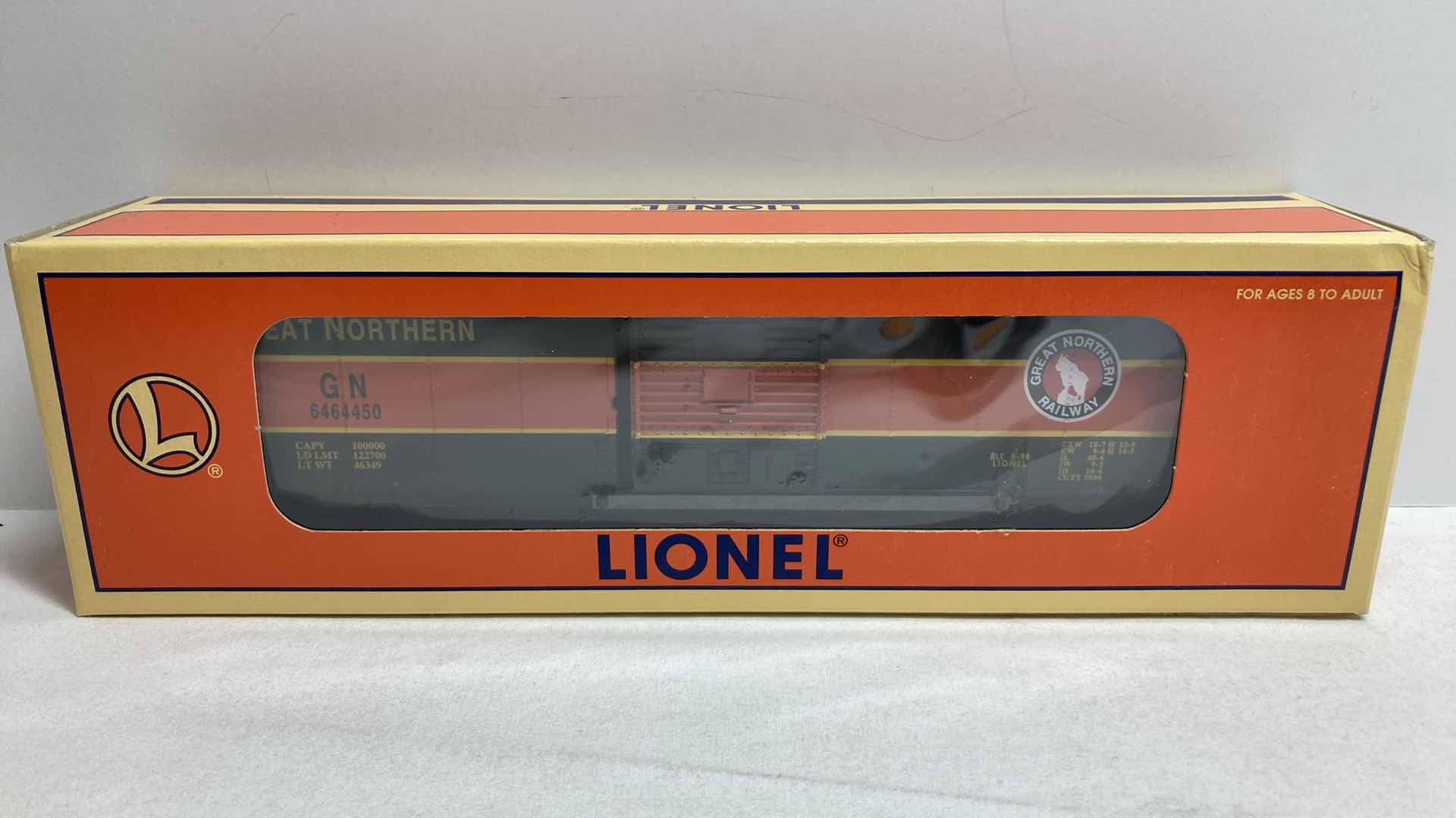 Photo 1 of LIONEL GREAT NORTHERN 6464 BOX CAR 6-29210