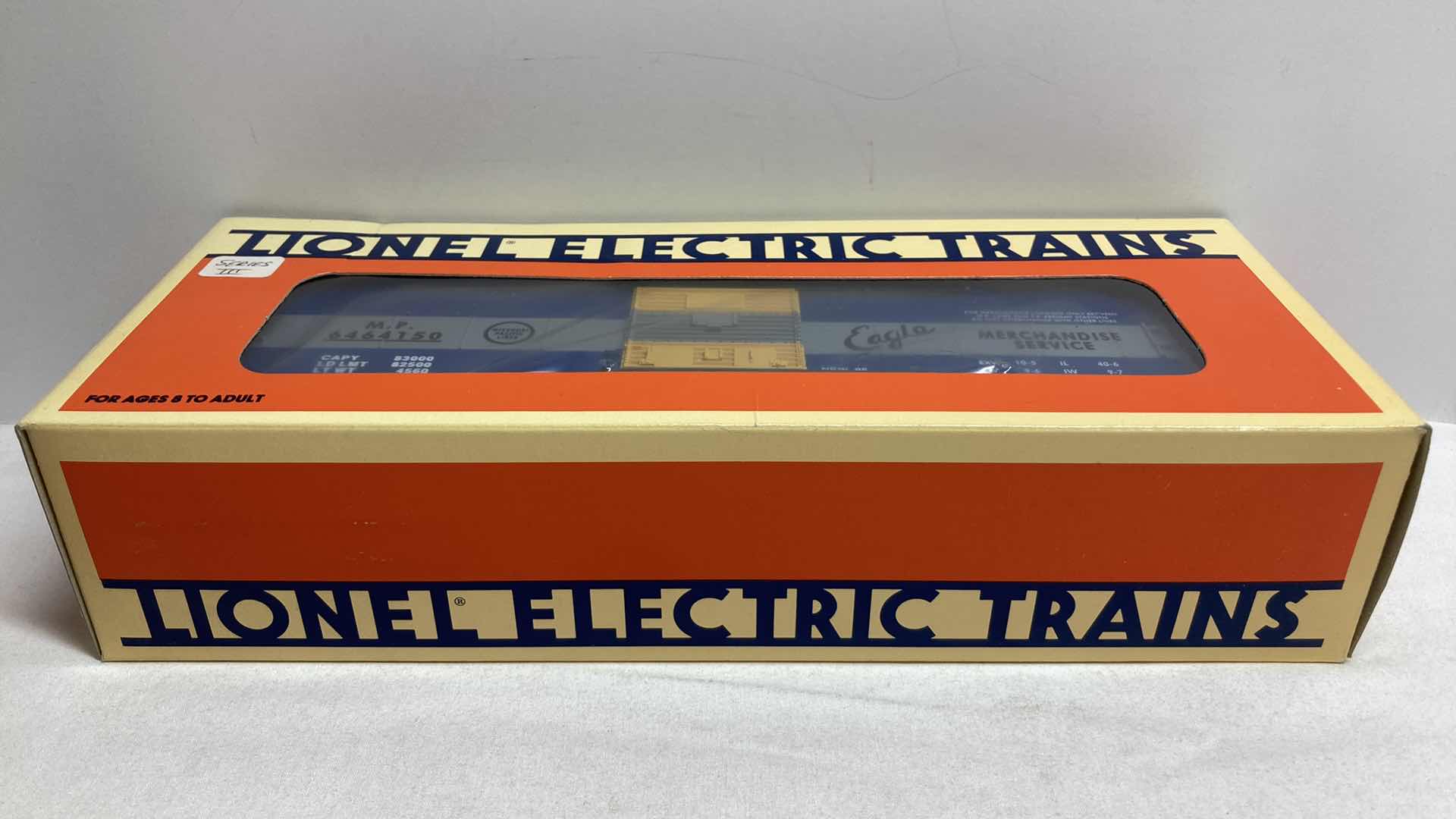 Photo 2 of LIONEL ELECTRIC TRAINS MISSOURI PACIFIC 6464 SERIES BOX CAR 6-19268