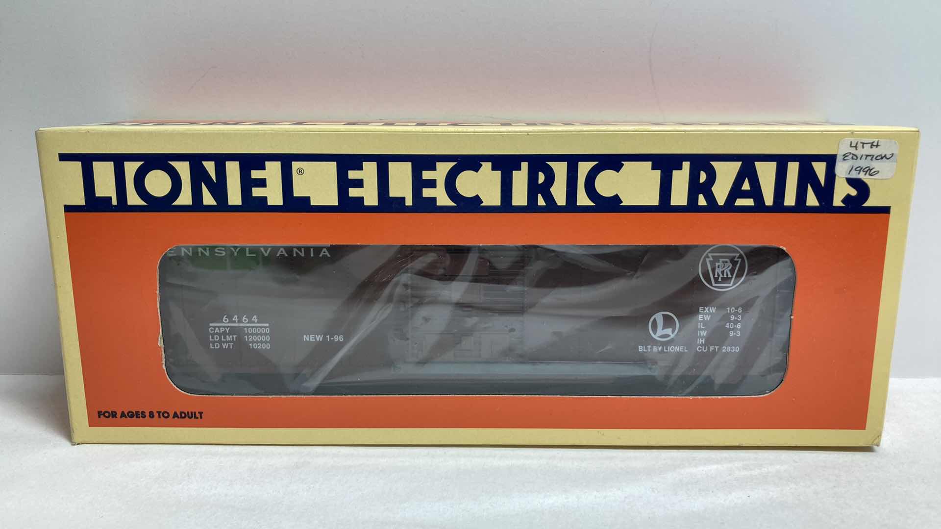 Photo 1 of LIONEL ELECTRIC TRAINS PENNSYLVANIA BOX CAR 6-19275