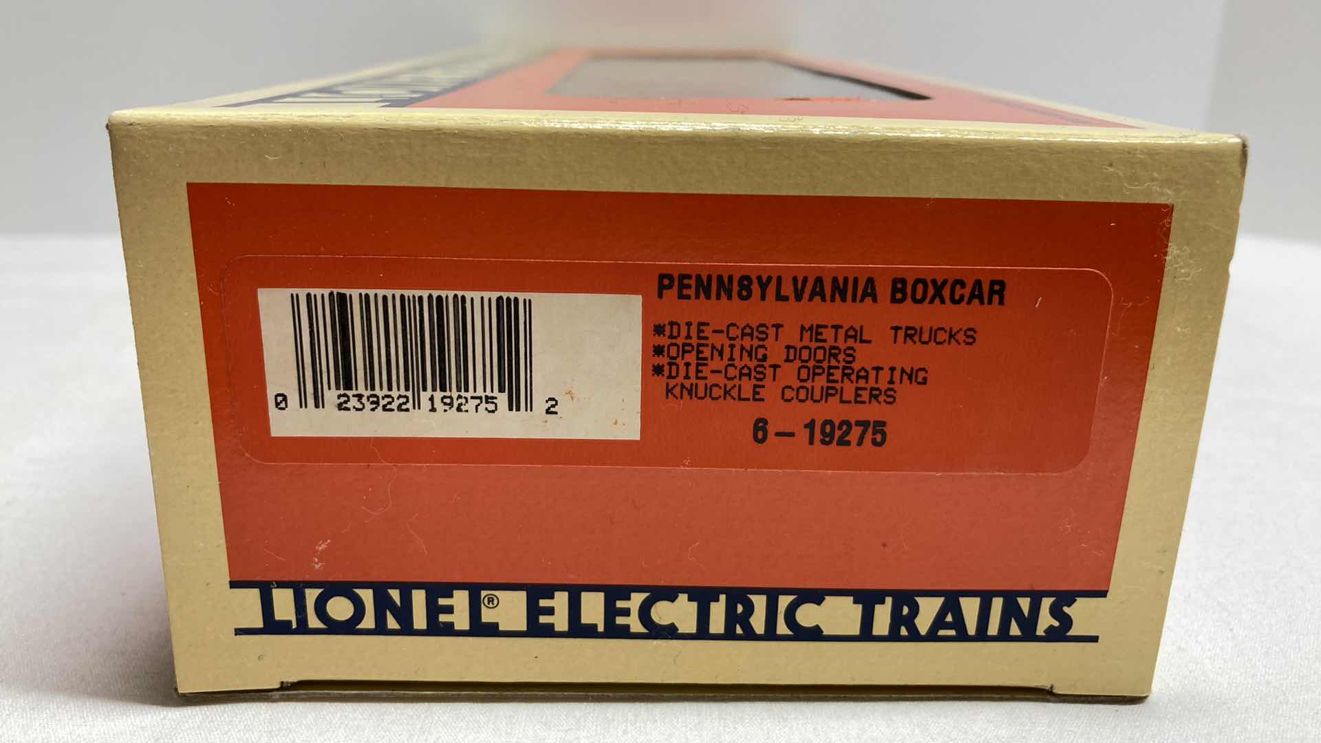 Photo 3 of LIONEL ELECTRIC TRAINS PENNSYLVANIA BOX CAR 6-19275