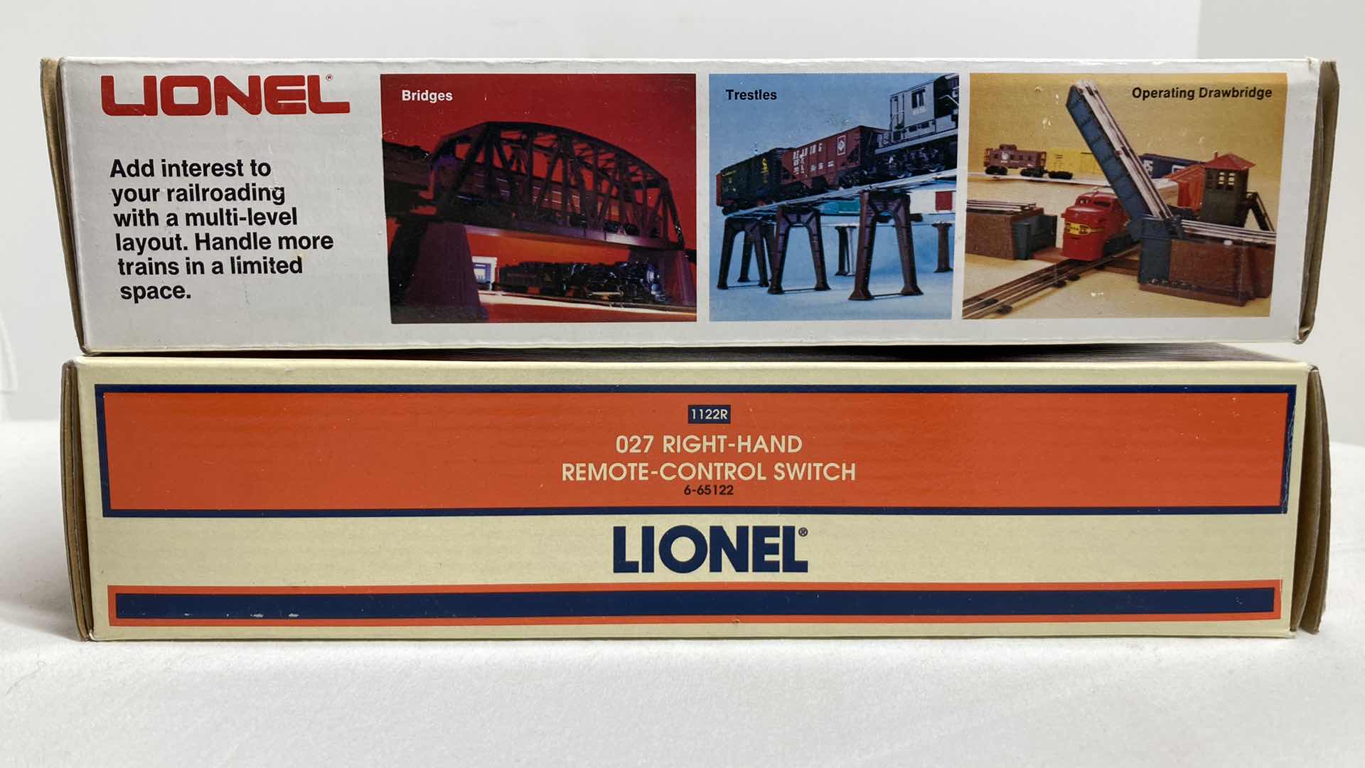 Photo 5 of LIONEL O27 GAUGE RIGHT HAND 6-65122 & LEFT HAND 6-5121 REMOTE CONTROL SWITCHES