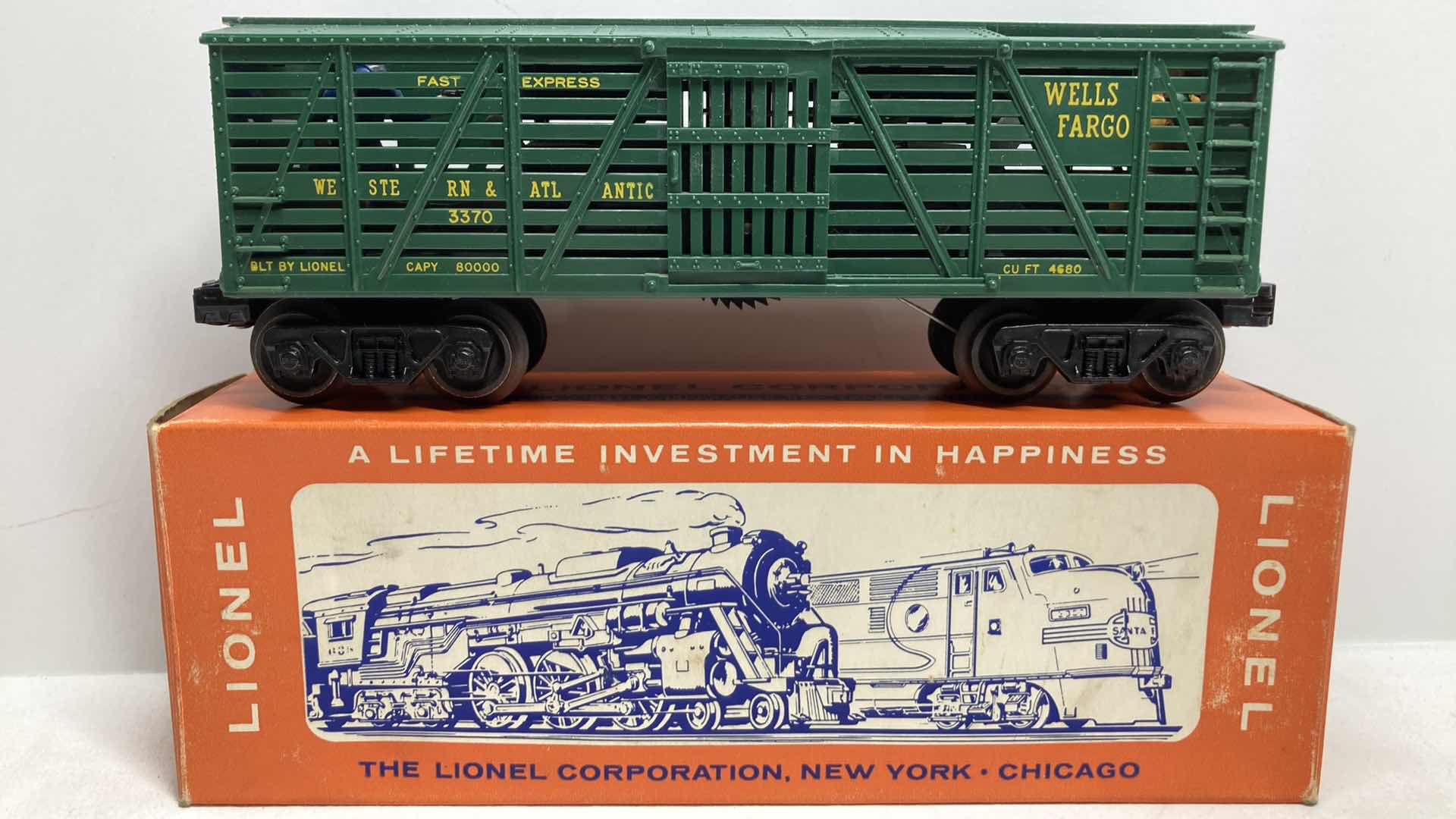 Photo 1 of LIONEL ELECTRIC TRAINS ANIMATED SHERIFF AND OUTLAW CAR 3370-18