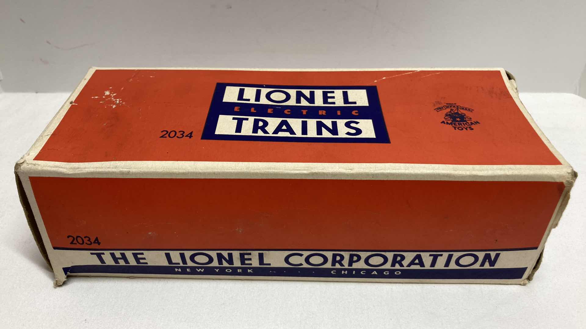 Photo 5 of LIONEL ELECTRIC TRAINS LOCOMOTIVE 2034-10