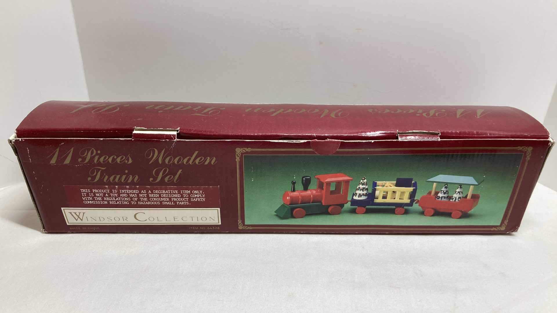 Photo 2 of WINDSOR COLLECTION 11PC WOOD TRAIN SET