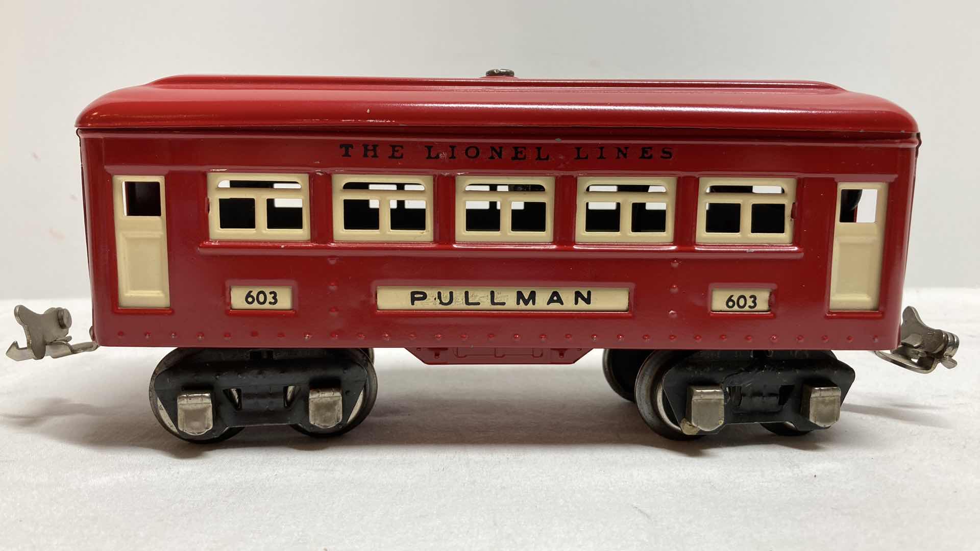 Photo 1 of LIONEL PREWAR PULLMAN CAR 603 RESTORED TINPLATE