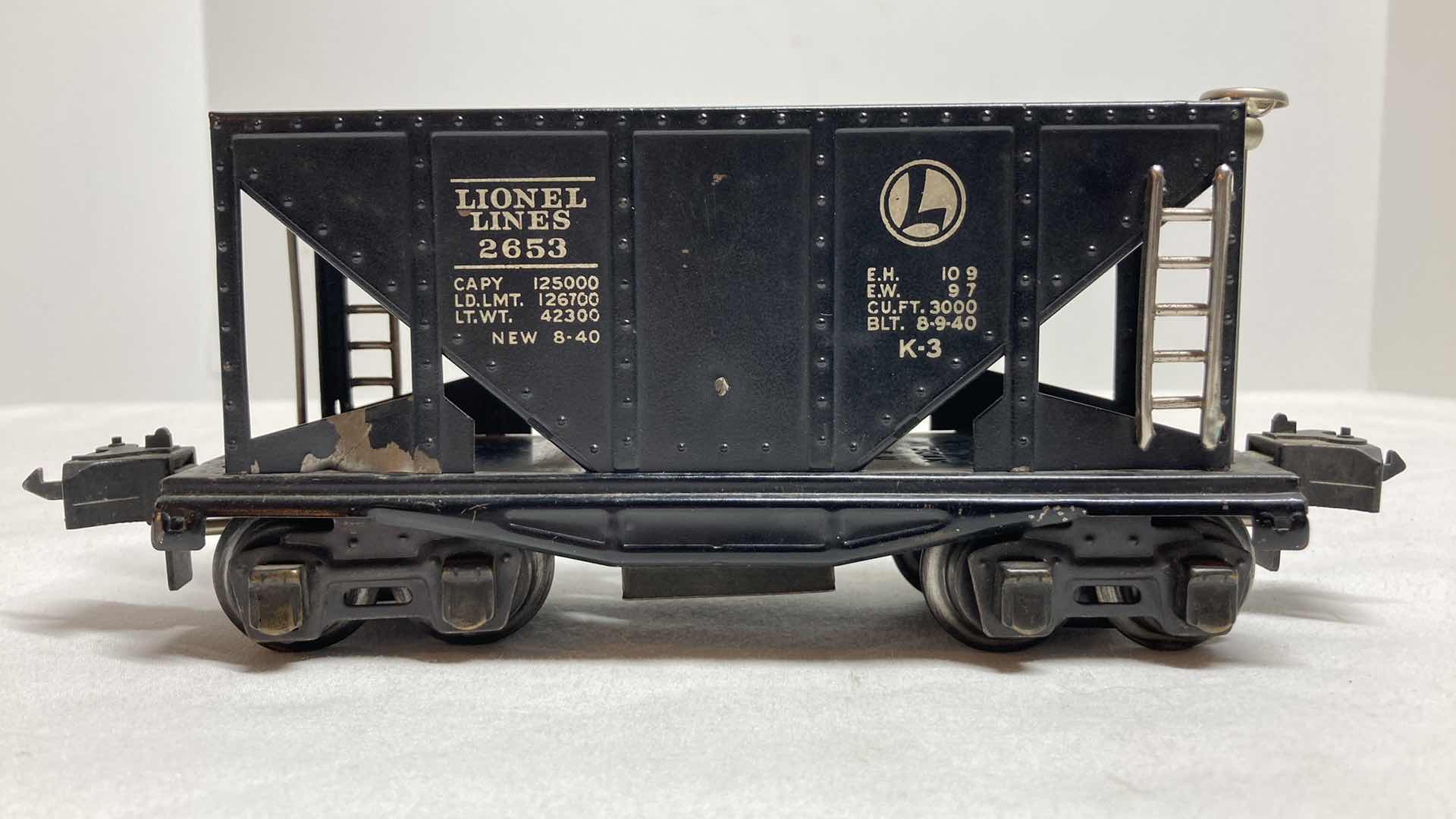 Photo 3 of LIONEL PREWAR HOPPER CAR 2653