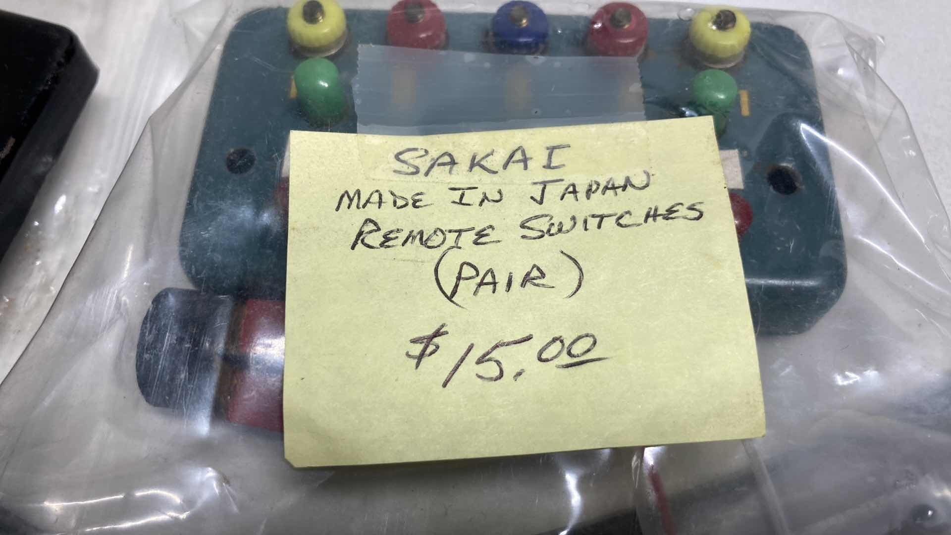 Photo 5 of LIONEL O27 GAUGE REMOTE W REMOTES, MANUAL SWITCHES (4) & SAKAI REMOTE SWITCHES JAPAN