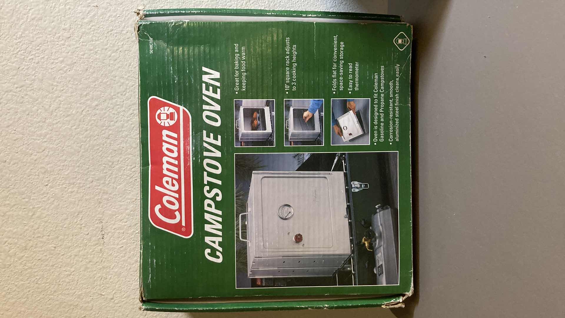 Photo 2 of COLEMAN CAMP STOVE OVEN W COLEMAN 16oz TANKS (6)