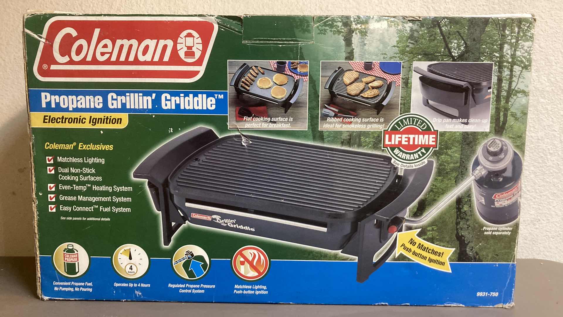 Photo 1 of COLEMAN PROPANE GRILLIN GRIDDLE  MODEL 9931750