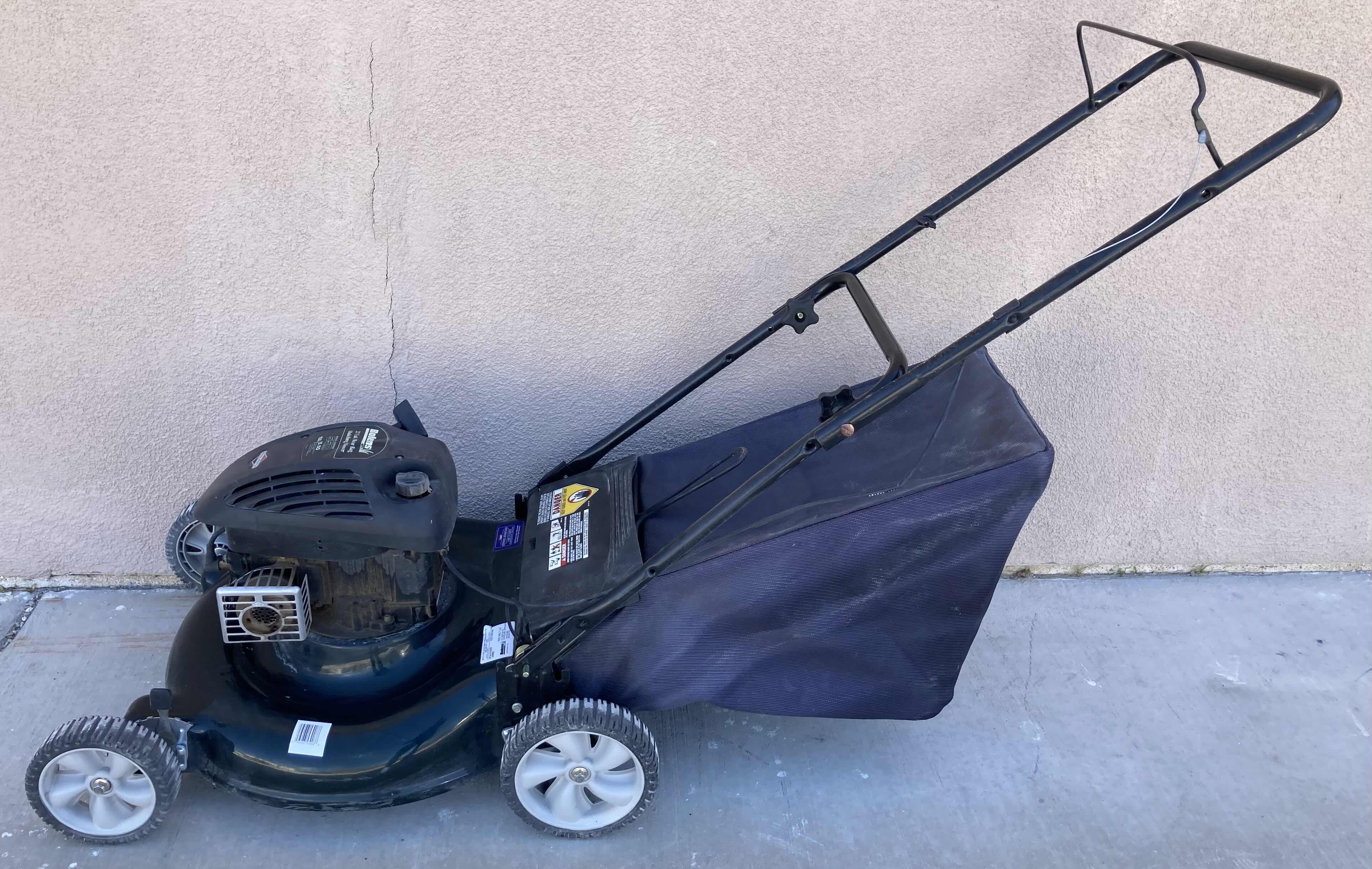 Photo 1 of BOLENS 550 SERIES 21” CUT/REAR BAG MULCHING LAWN MOWER MODEL 11A-414J265