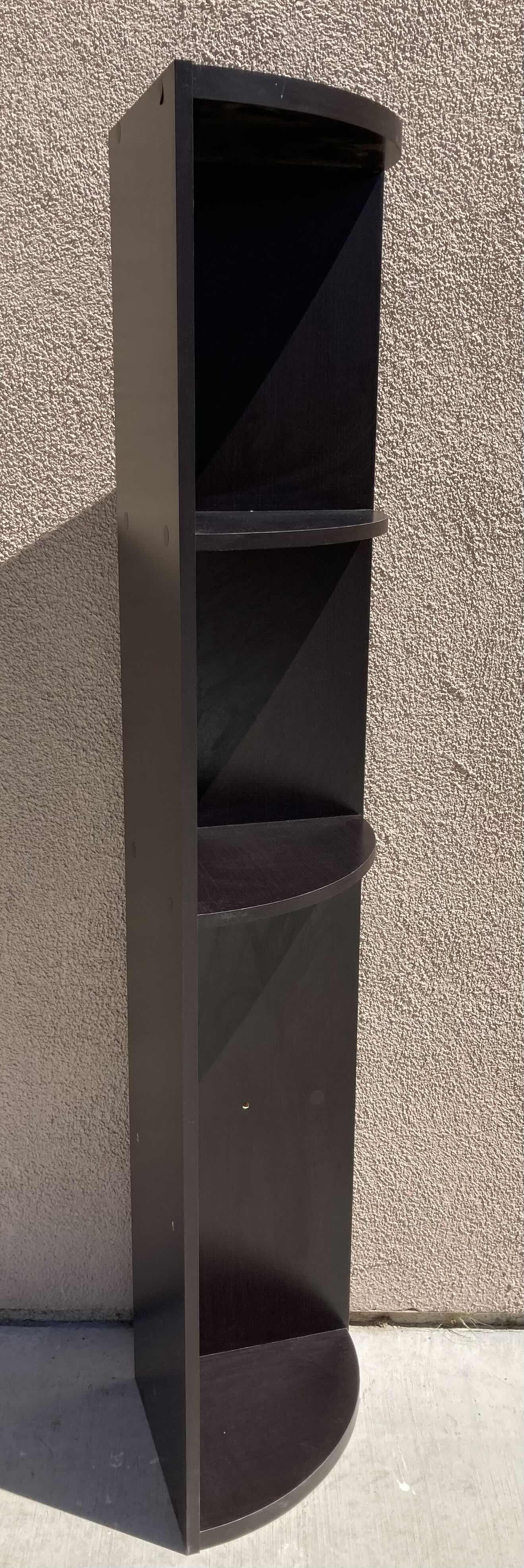 Photo 3 of DARK ESPRESSO CORNER SHELF 12” X 12” H60”