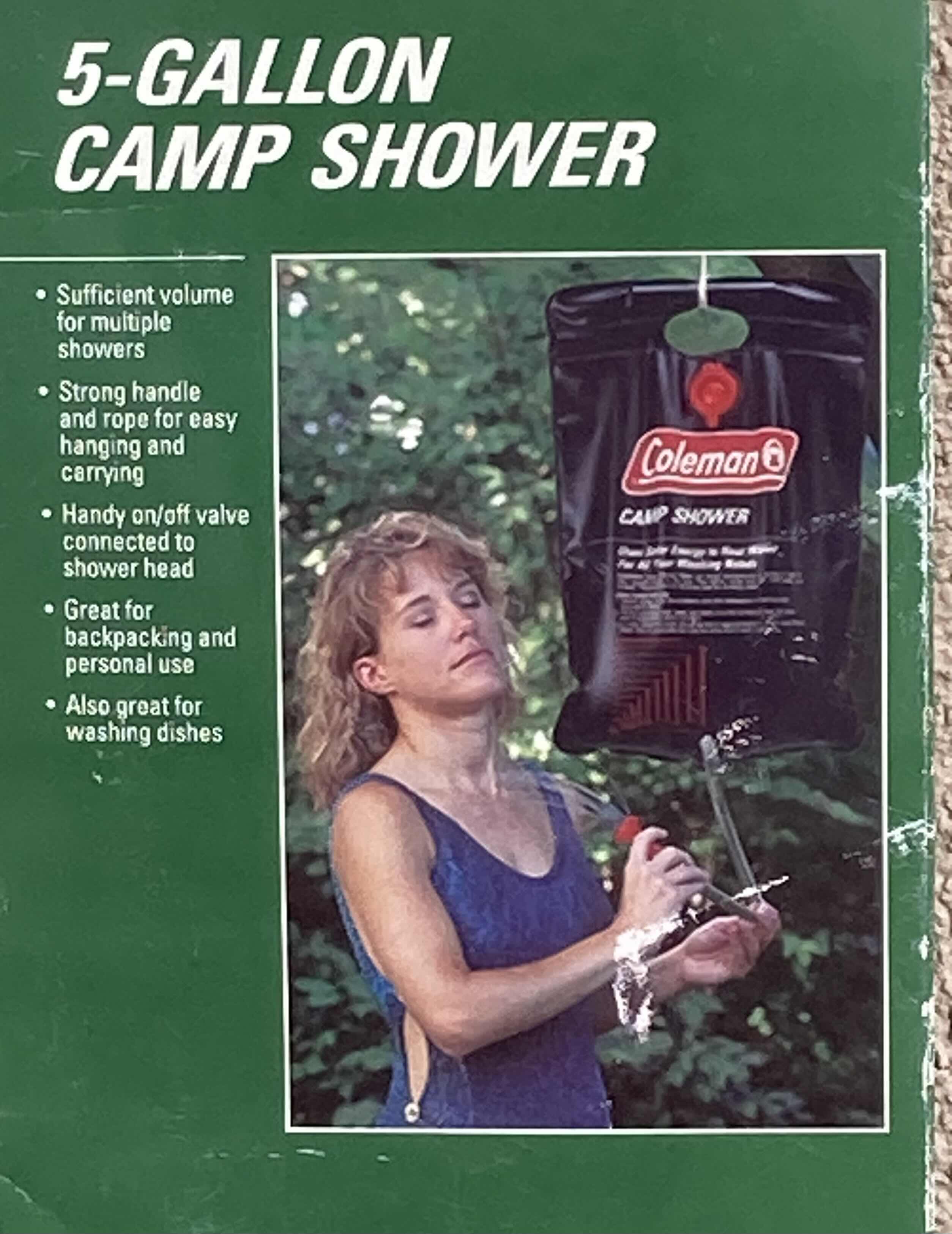 Photo 2 of COLEMAN 5GAL CAMP SHOWER
