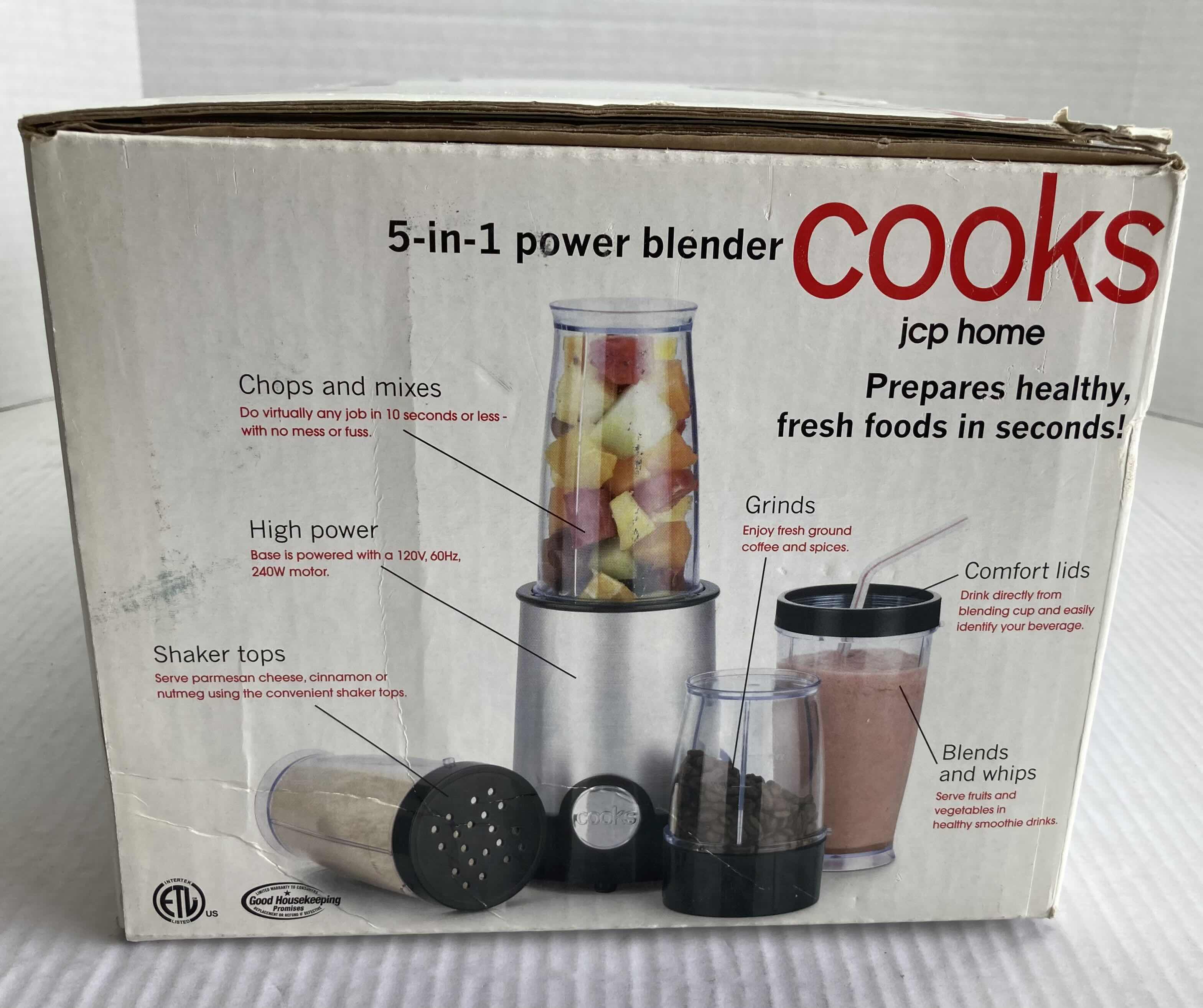 Photo 2 of NEW COOKS 5-IN-1 POWER BLENDER 