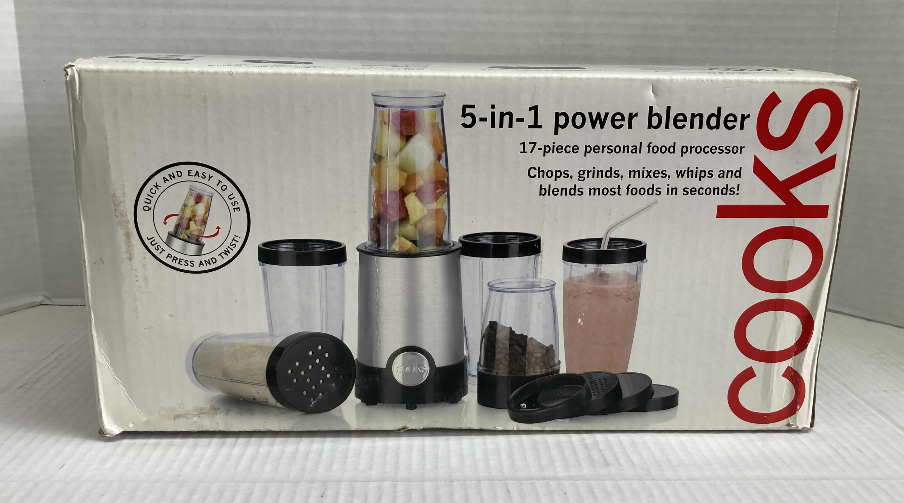 Photo 1 of NEW COOKS 5-IN-1 POWER BLENDER 