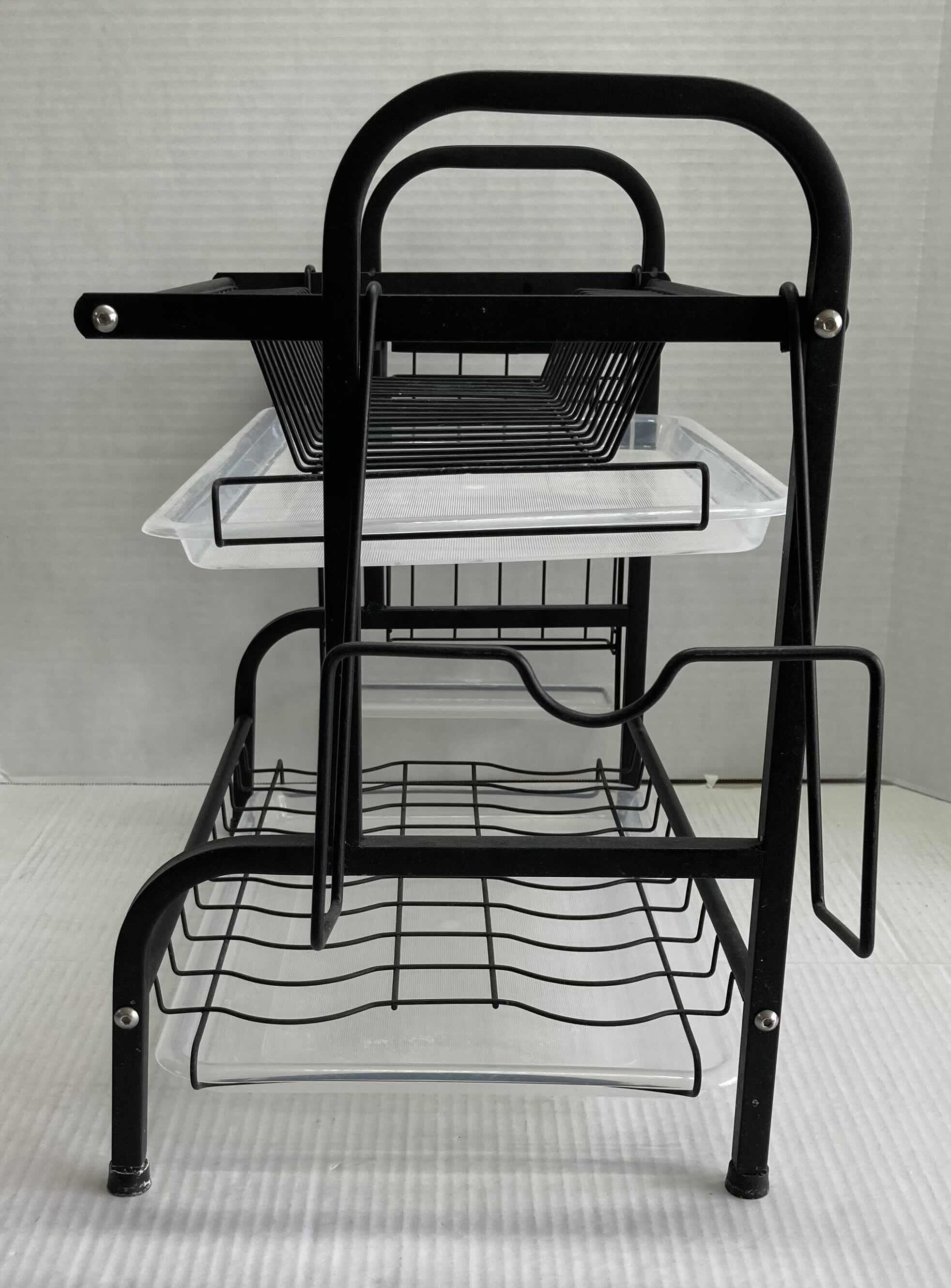 Photo 4 of KASSO STAINLESS STEEL 2 TIER DISH DRYING RACK 15.7” X 10.2” H16.1