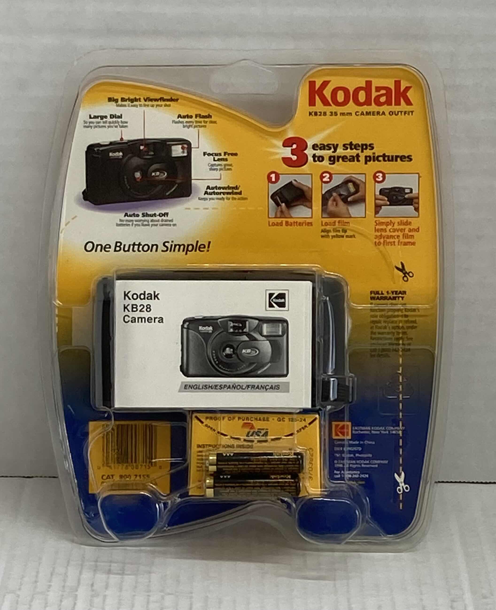 Photo 2 of NEW KODAK 35MM CAMERA MODEL KB28