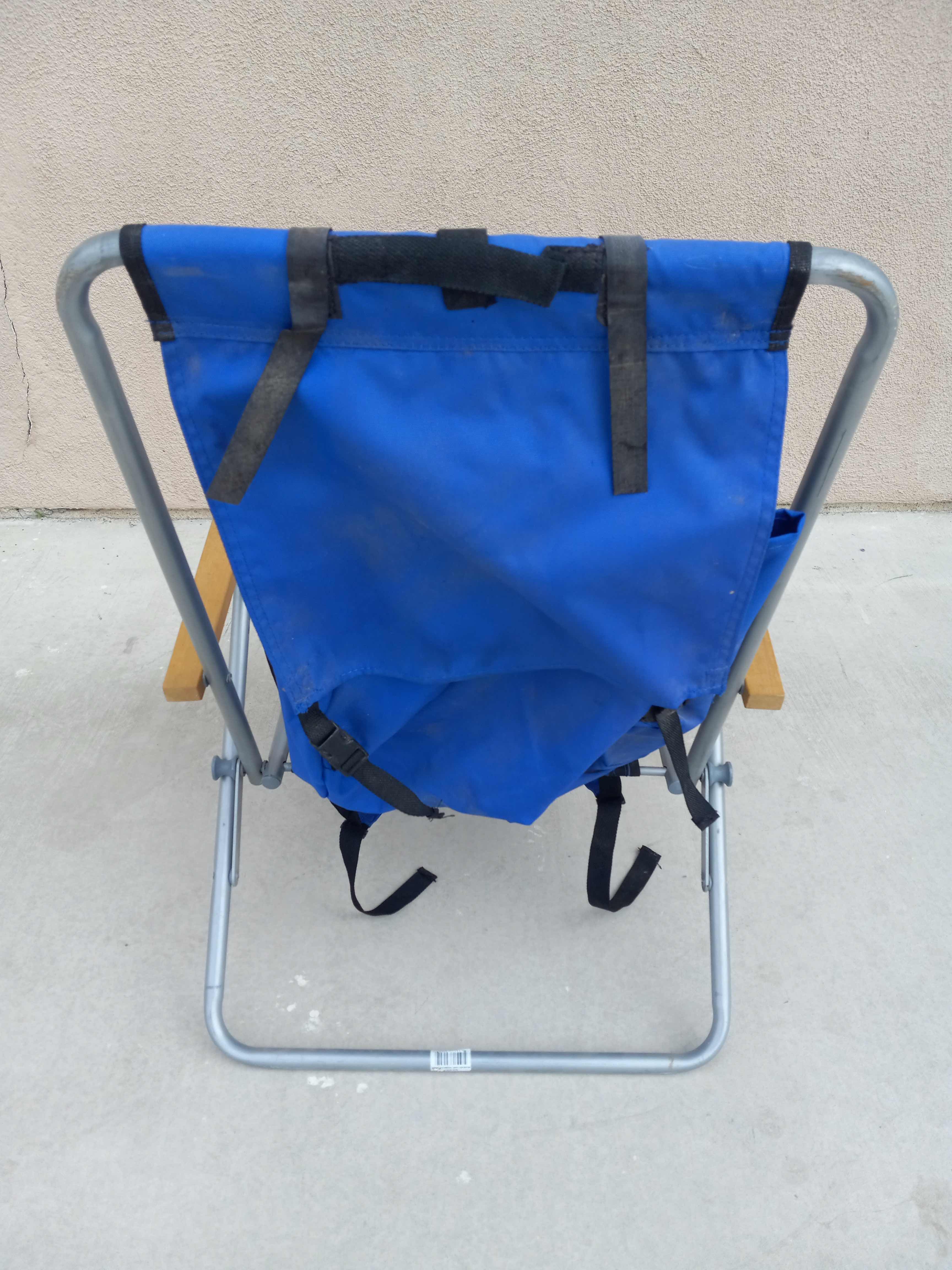 Photo 3 of FOLDING OUT CAMPING LOUNGE CHAIR W BUILT IN BACKPACK 22” X 46” H31”