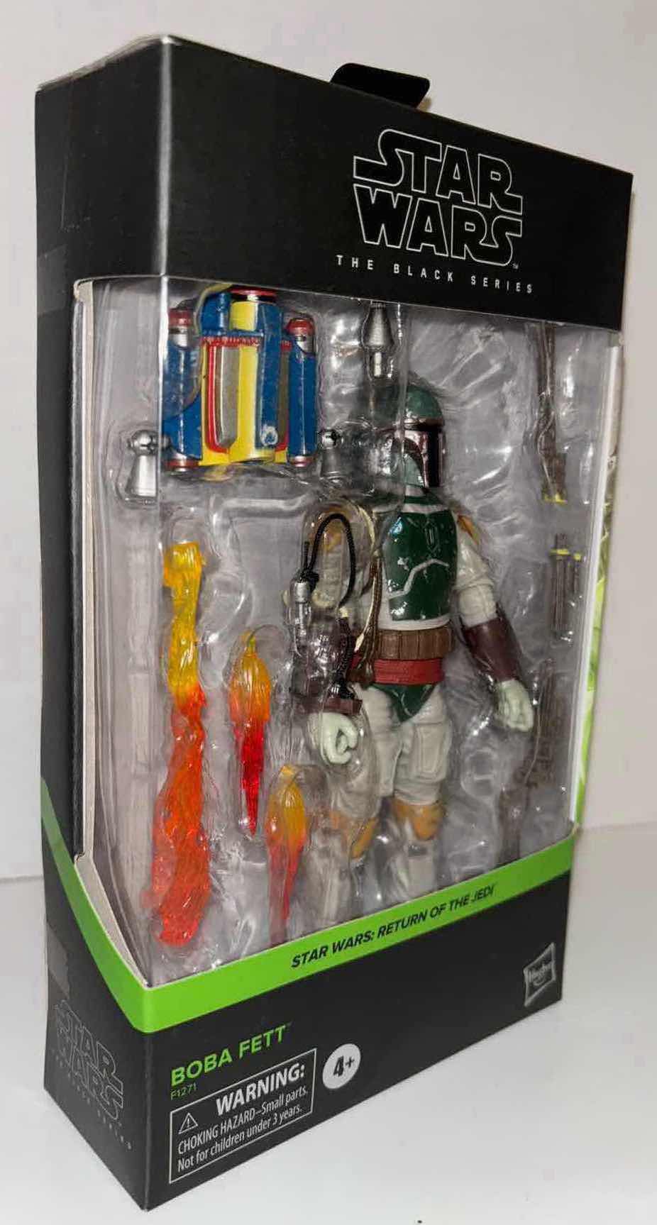 Photo 2 of NEW STAR WARS THE BLACK SERIES ACTION FIGURE & ACCESSORIES, STAR WARS: RETURN OF THE JEDI “BOBA FETT” (1)