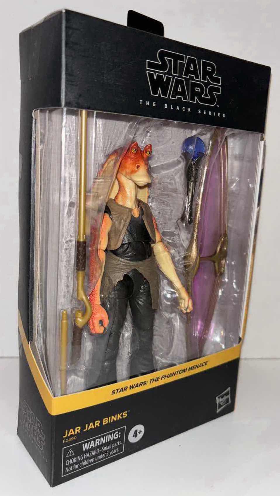 Photo 2 of NEW STAR WARS THE BLACK SERIES ACTION FIGURE & ACCESSORIES, STAR WARS: THE PHANTOM MENACE “JAR JAR BINKS” (1)