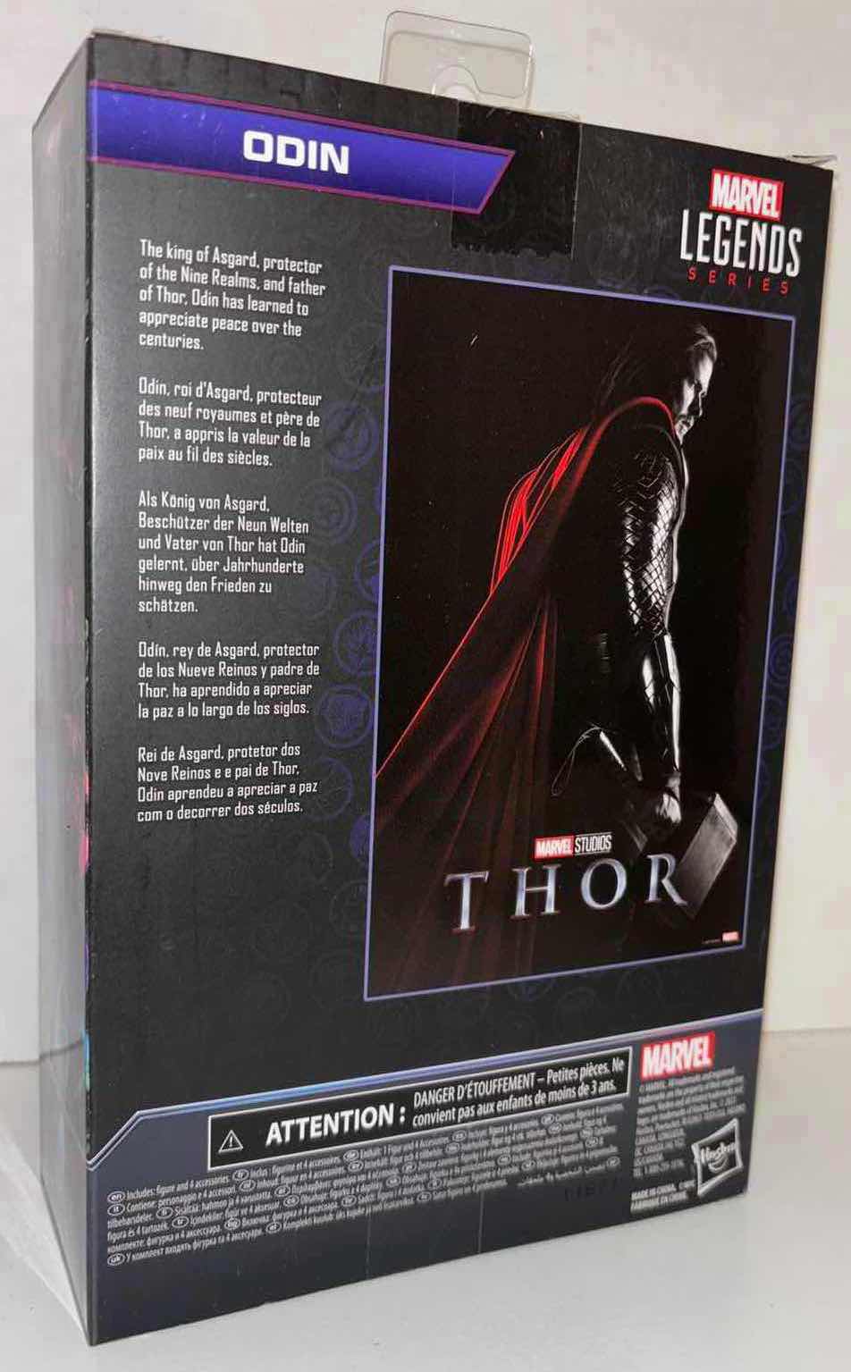 Photo 3 of NEW MARVEL STUDIOS THOR LEGENDS SERIES ACTION FIGURE & ACCESSORIES, THE INFINITY SAGA “ODIN” (1)
