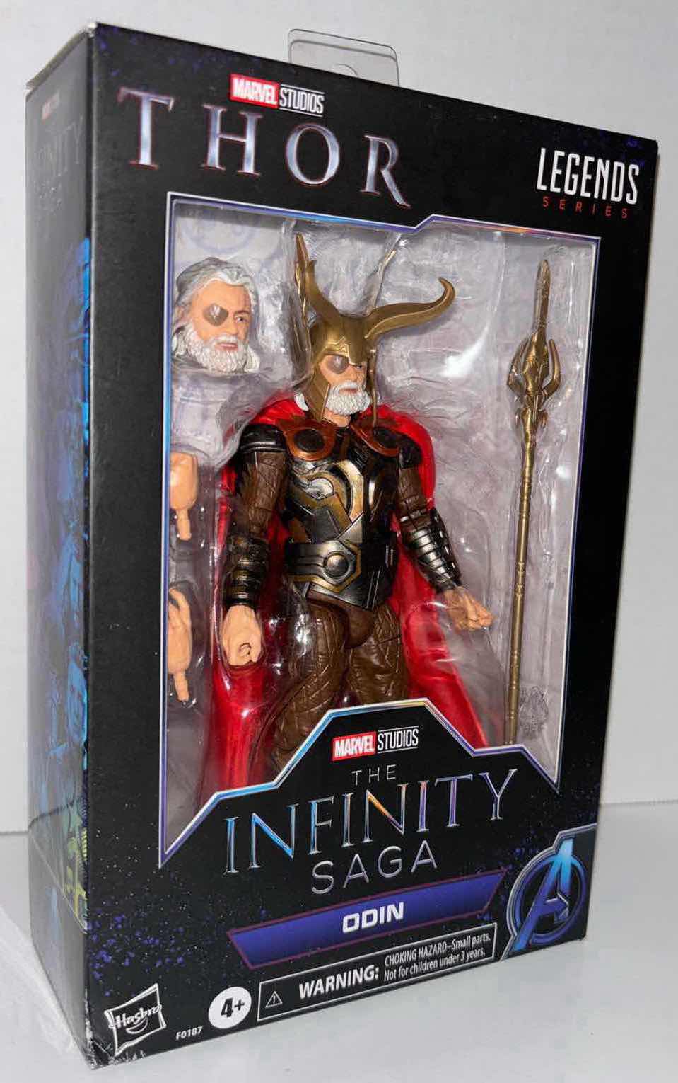 Photo 1 of NEW MARVEL STUDIOS THOR LEGENDS SERIES ACTION FIGURE & ACCESSORIES, THE INFINITY SAGA “ODIN” (1)