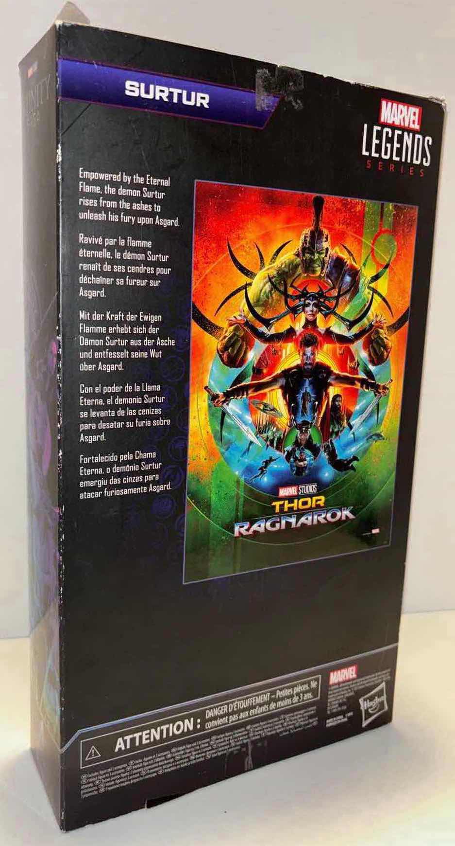 Photo 3 of MARVEL STUDIOS THOR RAGNAROK LEGENDS SERIES 12” ACTION FIGURE & ACCESSORIES, THE INFINITY SAGA “SURTUR” (1) **NO RETURNS** SEE NOTES!!