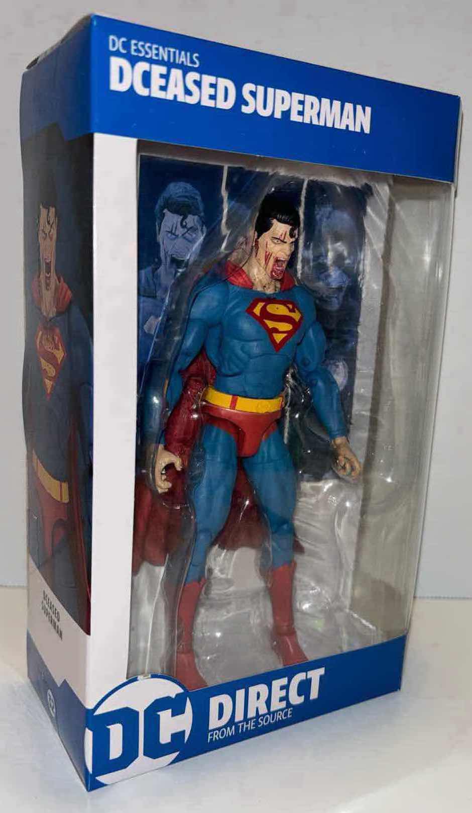 Photo 1 of NEW DC DIRECT DC ESSENTIALS ACTION FIGURE, #32 “DCEASED SUPERMAN” (1)