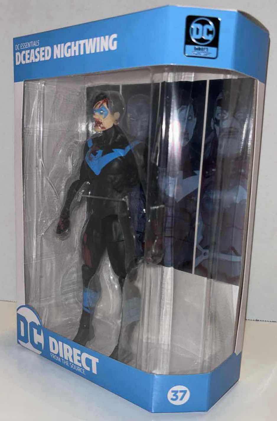 Photo 2 of NEW DC DIRECT DC ESSENTIALS ACTION FIGURE, #37 “DCEASED NIGHTWING” (1)