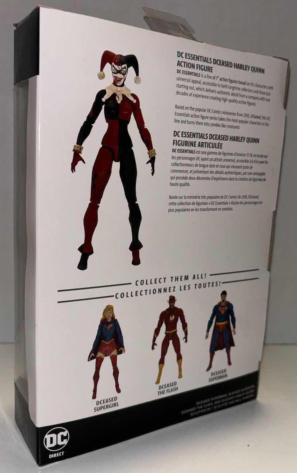 Photo 3 of NEW DC DIRECT DC ESSENTIALS ACTION FIGURE, #33“DCEASED HARLEY QUINN” (1)