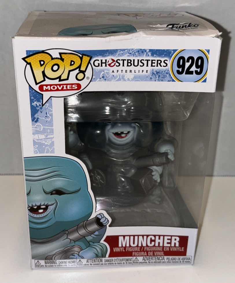 Photo 1 of NEW FUNKO POP! MOVIES VINYL FIGURE, GHOSTBUSTERS AFTERLIFE #929 MUNCHER (1) **NO RETURNS**