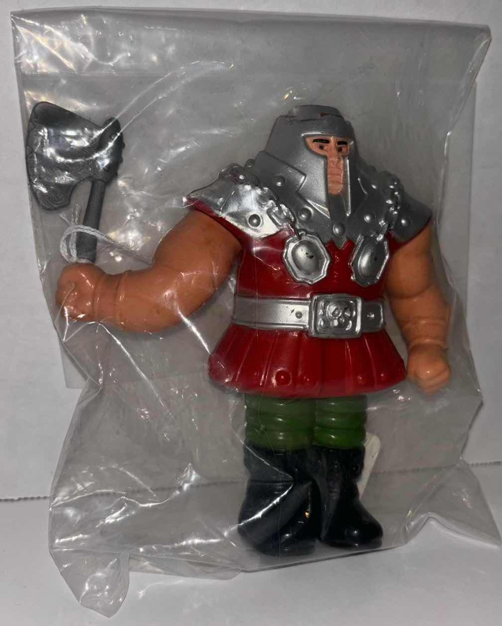 Photo 1 of VINTAGE 1982 MATTEL MASTERS OF THE UNIVERSE HE-MAN ACTION FIGURE & ACCESSORY, “RAM MAN” (COMPLETE) **NO RETURNS**