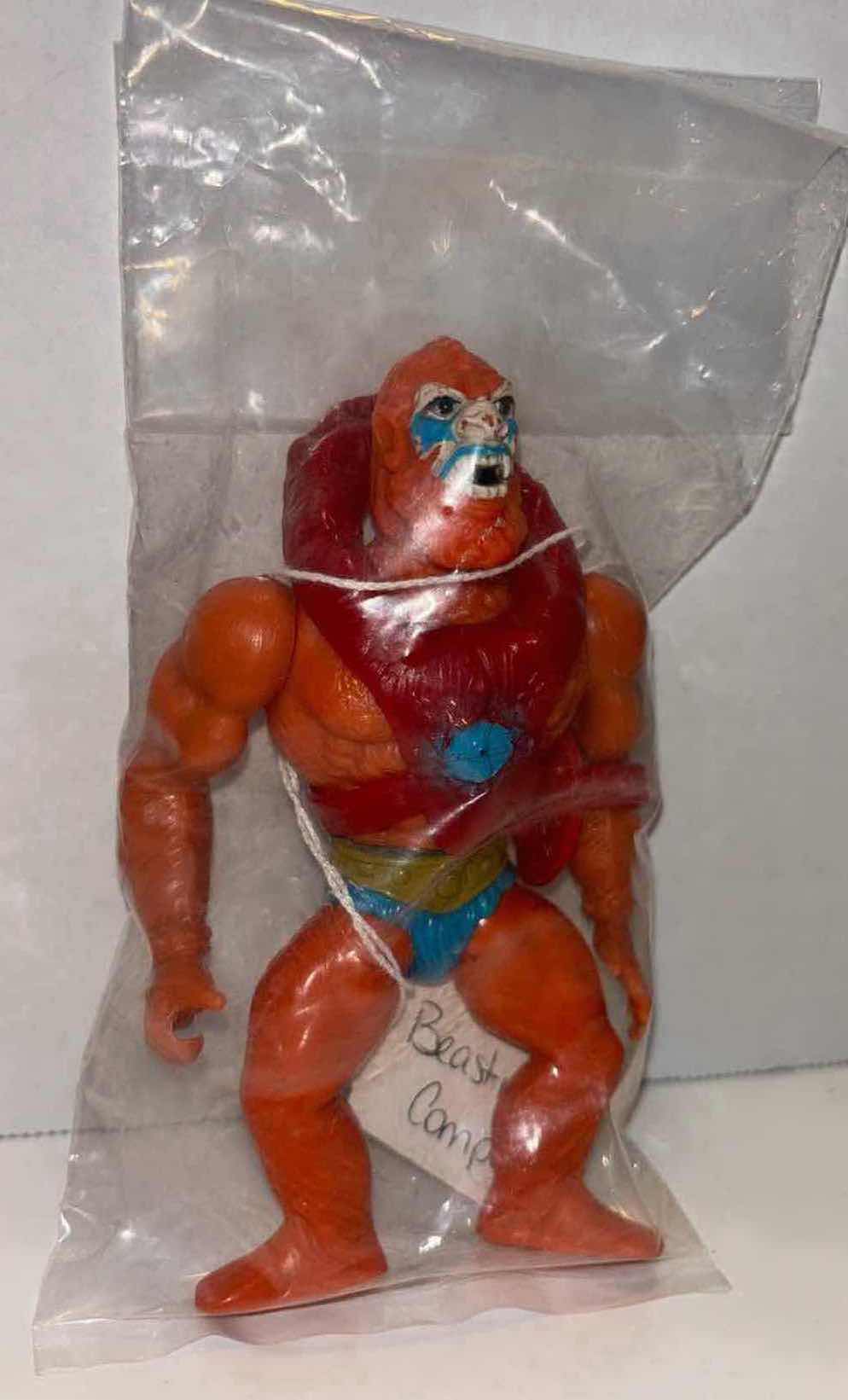 Photo 1 of VINTAGE 1981 MATTEL MASTERS OF THE UNIVERSE “BEAST MAN” ACTION FIGURE (COMPLETE) **NO RETURNS**