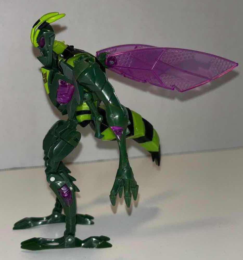 Photo 4 of 2008 TRANSFORMERS ANIMATED DECEPTICON DELUXE CLASS ACTION FIGURE, “WASPINATOR” **NO RETURNS**