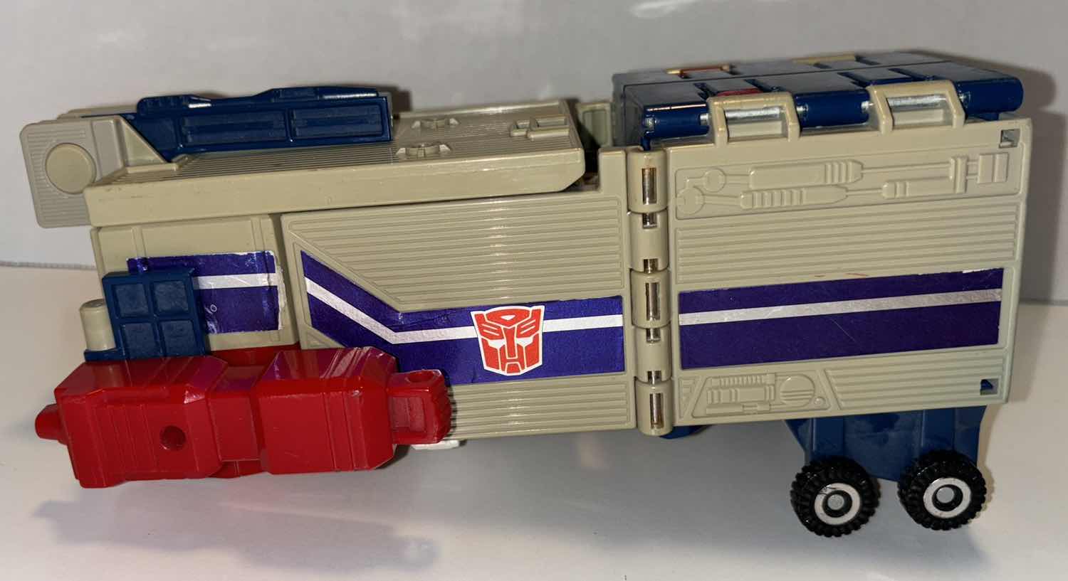 Photo 3 of 1988 HASBRO TAKARA TRANSFORMERS G1 POWERMASTERS OPTIMUS PRIME (INCOMPLETE, TRAILER ONLY) **NO RETURNS**