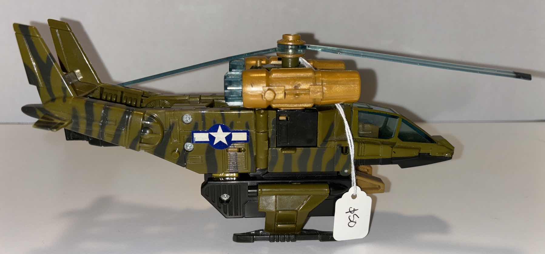 Photo 3 of 1996 HASBRO TAKARA TOMY TRANSFORMERS MACHINE WARS ACTION FIGURE, “SANDSTORM” HELICOPTER