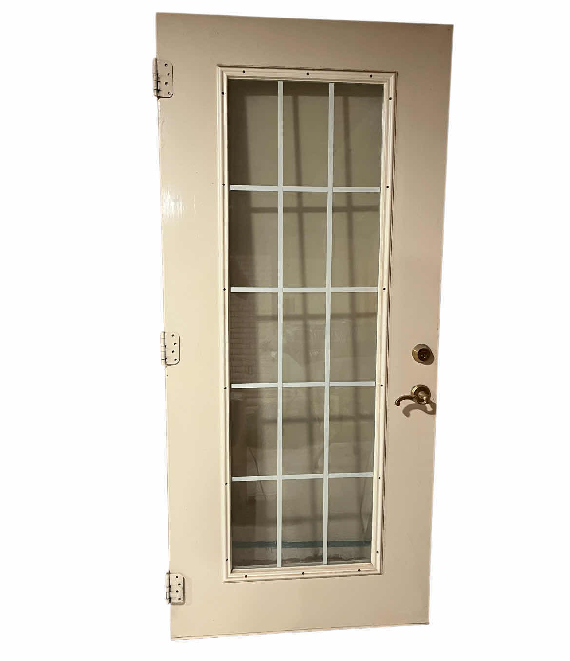 Photo 1 of METAL FRAME FRENCH DOOR 35.5” X 1.75” H79.25”