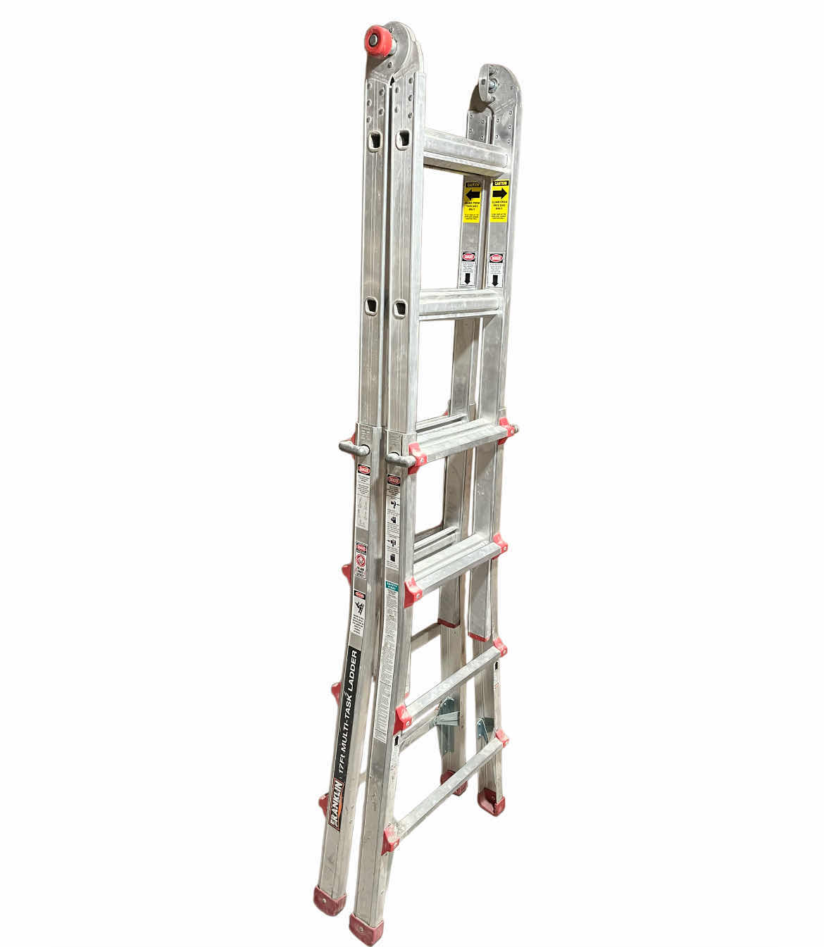 Photo 1 of FRANKLIN MULTI-TASK 17FT ALUMINUM EXTENSION LADDER MODEL 63418
