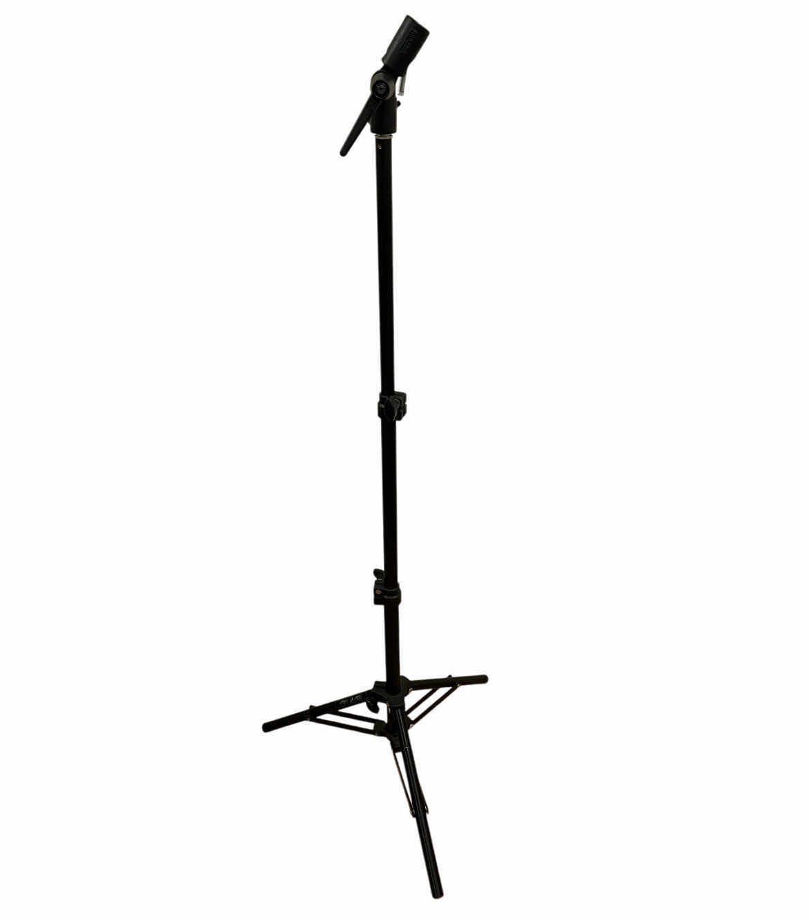 Photo 1 of PAUL C BUFF BLACK 3’ LIGHT STAND MODEL LS1100 W MANFROTTO SWIVEL UMBRELLA ADAPTER