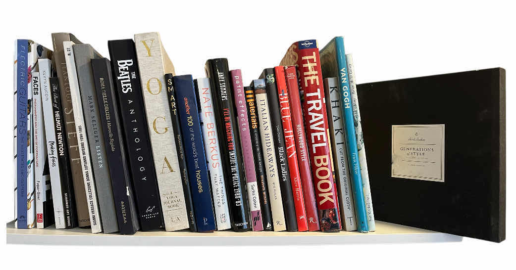 Photo 1 of HARDCOVER & PAPERBACK COFFEE TABLE BOOKS (25)
