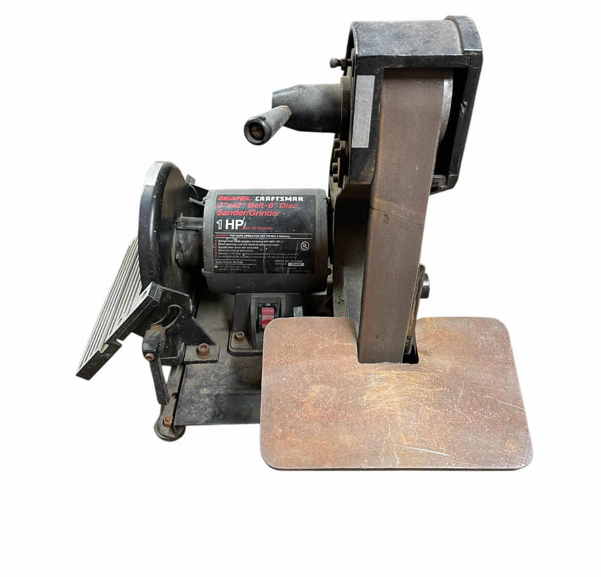Photo 1 of SEARS/CRAFTSMAN 2” X 42” BELT-8” DISC SANDER/GRINDER MODEL 351.22638