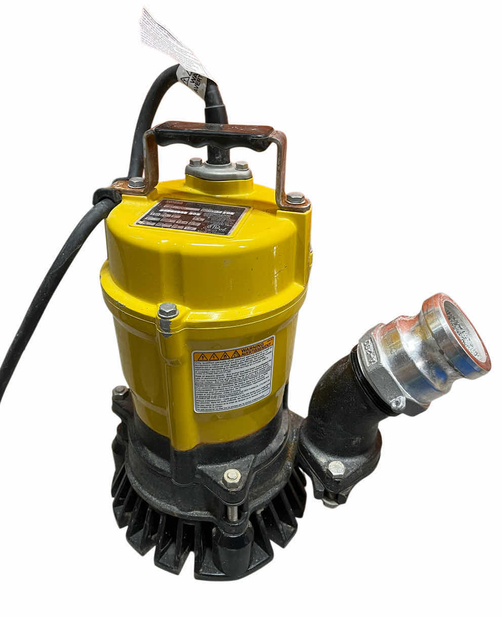 Photo 1 of WACKER NEUSON HEAVY-DUTY 1/2HP UTILITY SUBMERSIBLE WATER PUMP MODEL PST2 400 W PVC 2” 90PSI PUMP HOSE