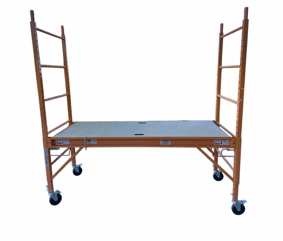 Photo 1 of PRO-SERIES MULTI-PURPOSE 1000LB CAP DRYWALL BAKER SCAFFOLDING 6’ X 6’ H2.4’