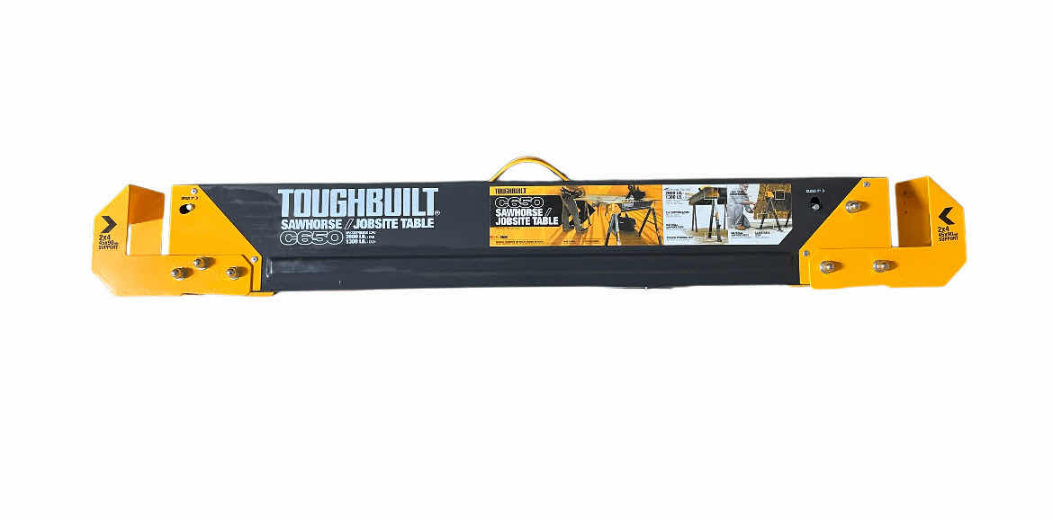Photo 1 of TOUGHBUILT SAWHORSE JOBSITE TABLE MODEL C650