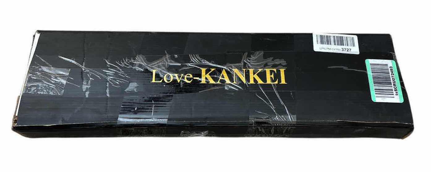 Photo 1 of NEW LOVE-KANKEI WALL MOUNTED SET OF 2 FLOATING SHELVES 6” X 24” H 0.6” (WHITE)