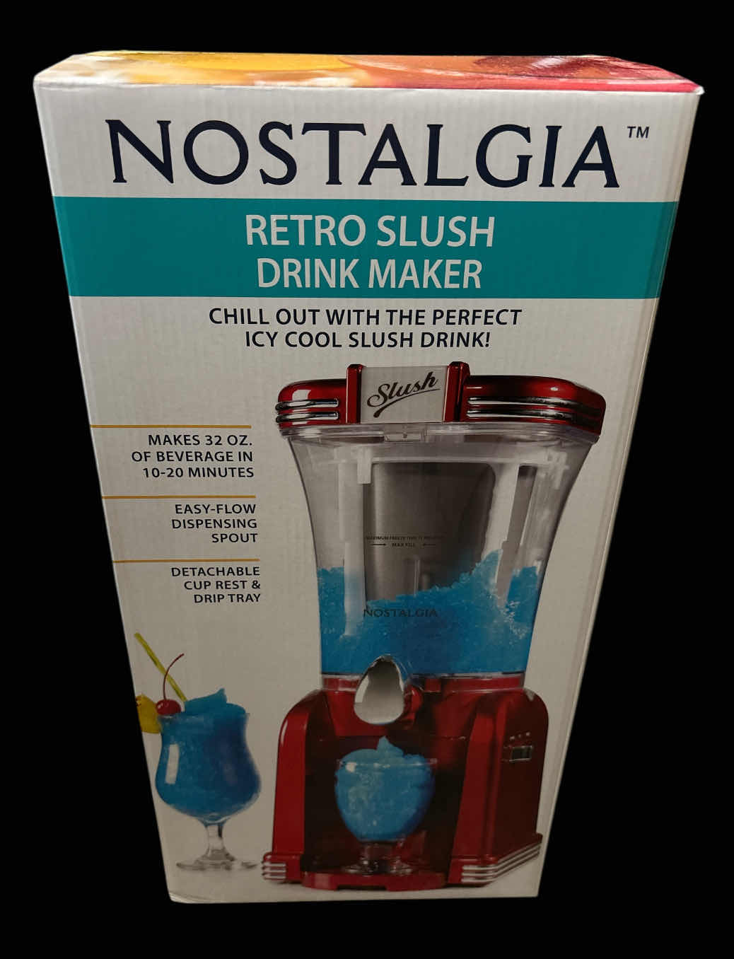 Photo 1 of NOSTALGIA RETRO 32 OZ SLUSH DRINK MAKER (NSM32RRD1)