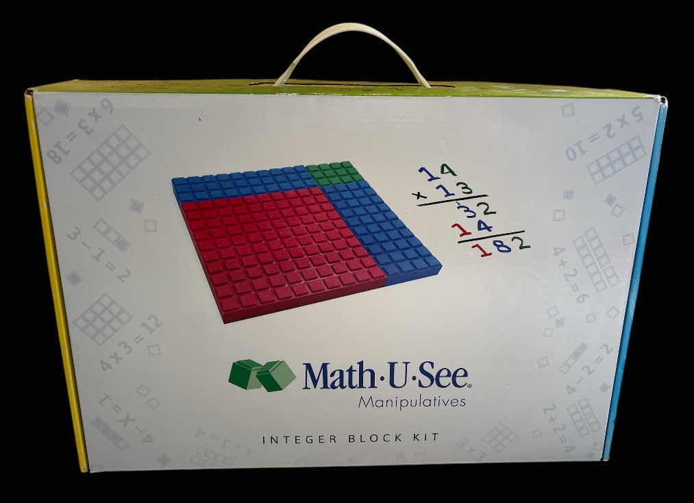 Photo 1 of MATH-U-SEE MANIPULATIVES INTEGER BLOCK KIT FOR LEARNING