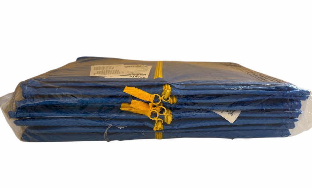 Photo 1 of NEW IKEA FRAKTA STORAGE BAG, BLUE, 6 PACK (901.491.48)