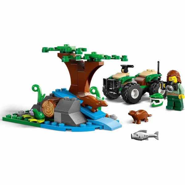 Photo 1 of NEW LEGO CITY ‘ATV AND OTTER HABITAT’ BUILDING TOY SET, 90 PCS (60394)
