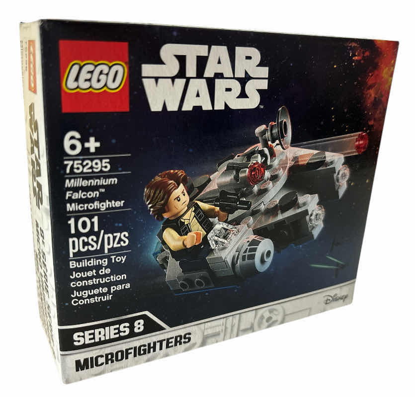 Photo 1 of NEW LEGO STAR WARS ‘MILLENNIUM FALCON MICROFIGHTER’ BUILDING TOY SET, 101 PCS (75295)