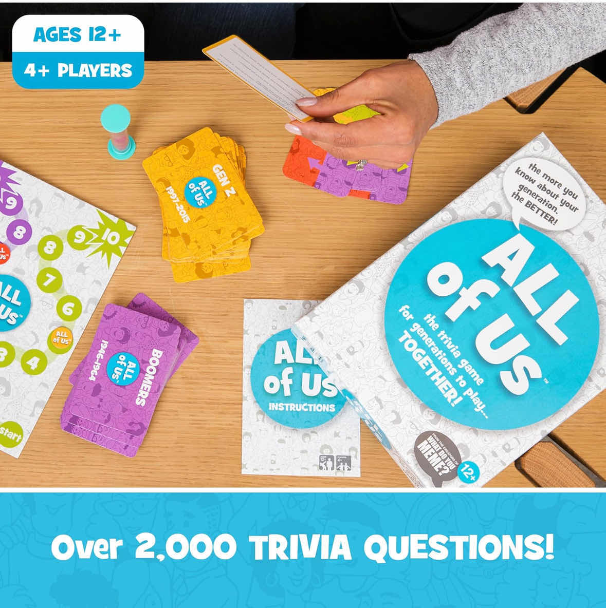 Photo 1 of NEW WHAT DO YOU MEME? ‘ALL OF US’ TRIVIA CARD GAME FOR ALL GENERATIONS